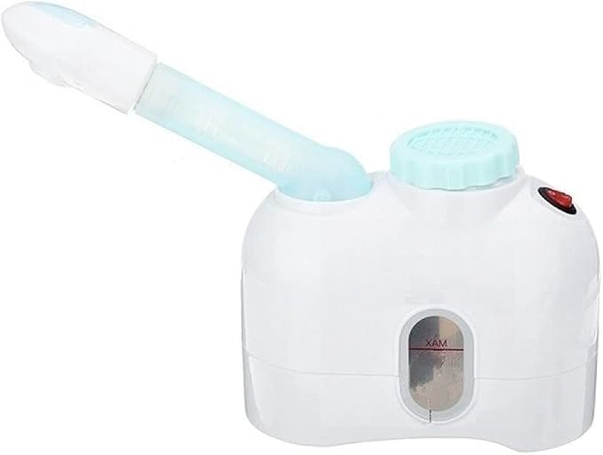 SQUADO Vaporizzatore Facciale da Tavolo – Pulizia Profonda del Viso, Idratazione e Bellezza della Pelle – Ideale per Spa e Uso Domestico – Nebulizzatore a Vapore Caldo per Pori e Skincare