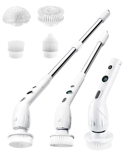 Spazzola Elettrica Rotante, Spazzola Elettrica Rotante con 4...