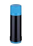 ROTPUNKT Thermos 40 MAX Electric Edition 0,5 l, senza BPA, per bere in modo sano, prodotto in Germania, caldo e freddo, nero/elettrico