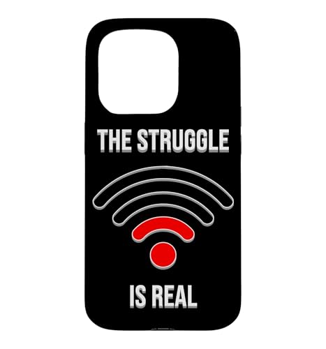 The Struggle is Real Bad Wifi�ڑ� �ʔ��� �X�}�z�P�[�X iPhone 15 Pro �p