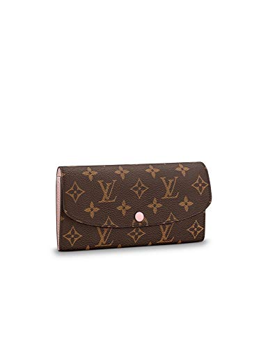 Louis Vuitton Monogram Canvas Monogram Canvas Emilie Wallet Article: M61289 Rose