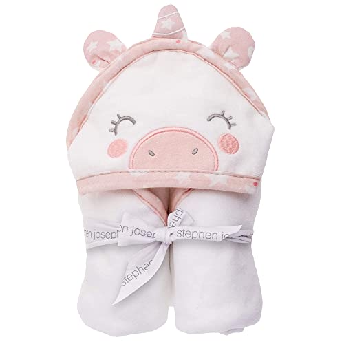 Image of Stephen Joseph Hooded Bath Towel, Unicorn