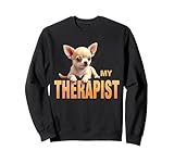 Photo Gallery divertente cane chihuahua con cucciolo di chi chichi, il mio terapeuta felpa Photo Gallery divertente cane chihuahua con cucciolo di chi chichi, il mio terapeuta felpa