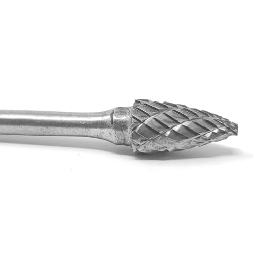 Fresa SG-51 Carburo de Doble Corte 1/4" x 1/2" miniatura 3