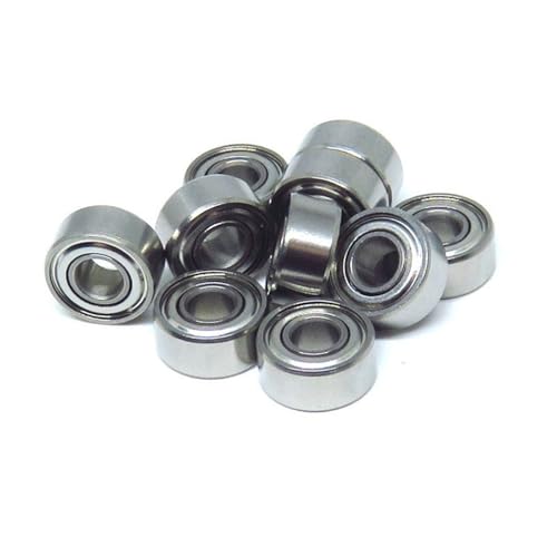 Roulements en céramique SR2-5 ZZ miniature en acier inoxydable pour modélisme, pack de 10