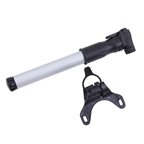gazechimp Bomba De Bicicleta Compacta Bomba De Pneu De Bicicleta Com Braçadeira Em Bicicletas Portát