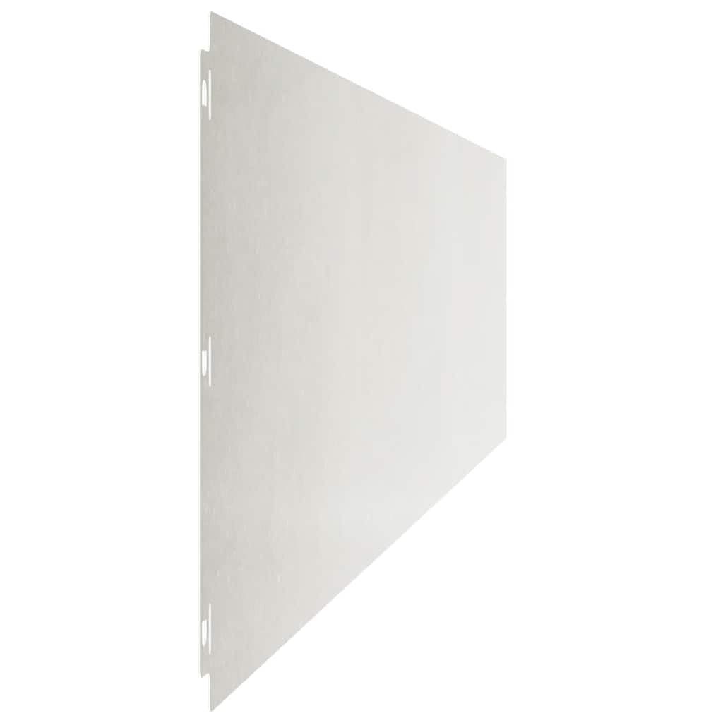 Krawędzie trawnika ze stali nierdzewnej, 20 sztuk, 25 x 103 cm, obramowanie rabatek do ogrodu, trawnika, obrzeża do koszenia grządki, krawędź do koszenia z płotem wtykowym, palisadą