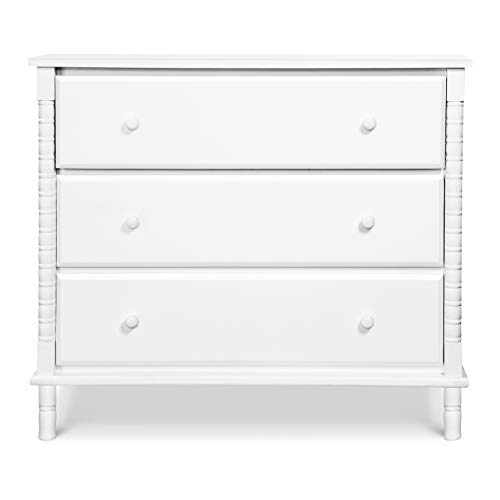 Davinci Jenny Lind Spindle 3-Drawer Dresser In White #TOP2