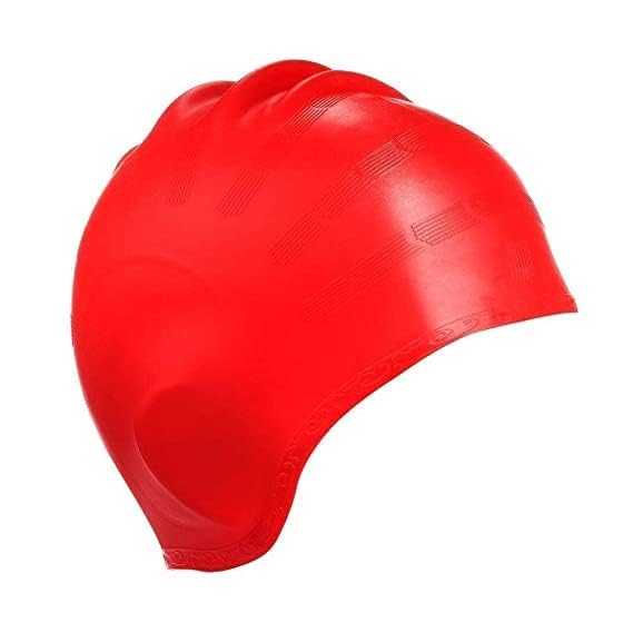 See full amazon price history chart for eErlik Swimming Cap Latest Designed Long Hair Swim Cap, Waterproof Silicone Swimming Cap for Adult Woman and Men, Keeps Hair Clean with Ear Protector (red) eErlik Swimming Cap Latest Designed Long Hair Swim Cap, Waterproof Silicone Swimming Cap for Adult Woman and Men, Keeps Hair Clean with Ear Protector (red) (B07BFCTWVL) Amazon Price History, Amazon Price Tracker