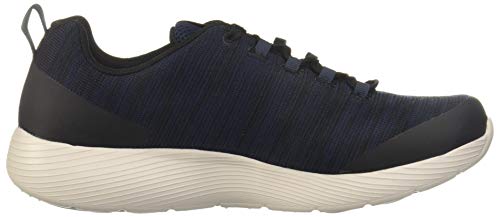 Skechers Dyna Lite Rayve Tênis Masculino, 42, Azul Escuro/Preto