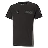 schwarz PUMA BVB Evostripe Jugend Fußball-Shirt Puma Black-Castlerock 176