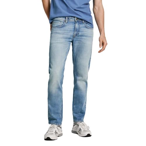 Pepe Jeans Straight Jeans PM207393, Blue (Denim-PG0), 32W / 34L para Hombre