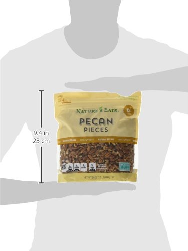 Nature's Eats Pecan Pieces, Natural, 24 Ounce #TOP3