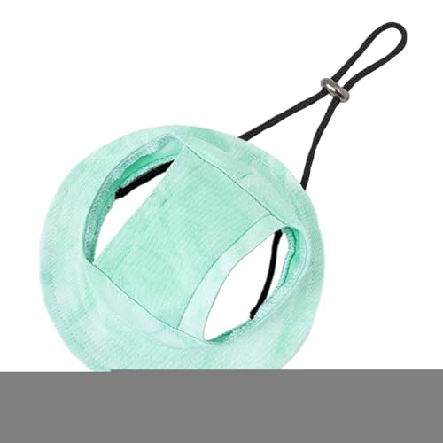 Veasbuu キトゥンハット | 調整可能な猫用夏用帽子 耳穴付き - 柔らかサンバイザー紫外線防止ボンネット 子猫子犬 誕生日コスチューム 海辺公園スポーツピクニック