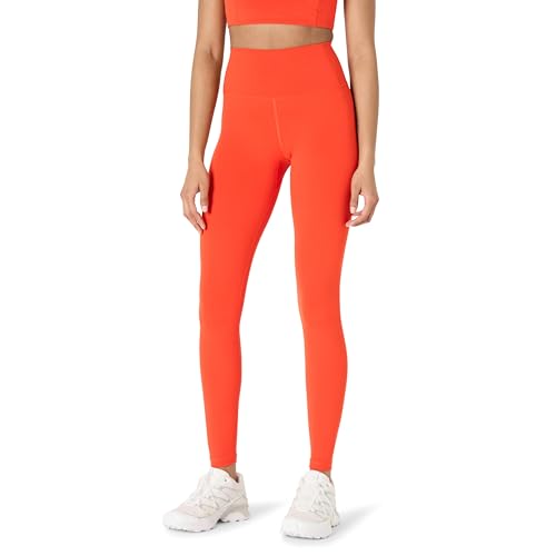 Leggings Yoga Tecnici in FormFlex Morbidissimo a Vita Alta Lunghi Interno Gamba 70 cm Ross Brillante M donna