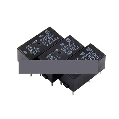 Relais G6B-1114P-US-24VDC haute durabilité pour armoires industrielles