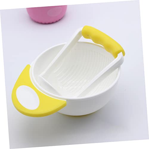 VICASKY 16 Conjuntos Tigela De Moagem Multifuncional Tigela De Alimentação Do Bebê Multifuncional Mã