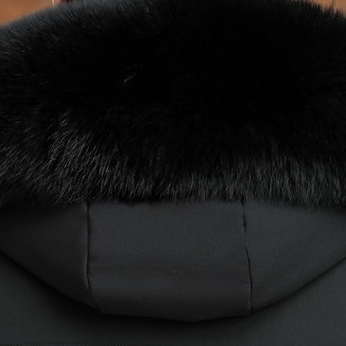 Chaqueta de invierno acolchada para hombre: abrigo largo impermeable que combate el frío extremo 5
