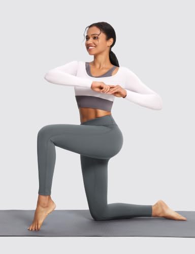 Image of baleaf Women's Fleece Lined Leggings, High Waisted | Thermal Warm Winter Tights, Thick Yoga Pants, Cold Weather, with Pockets