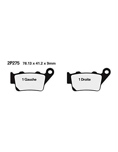 Plaquettes de frein Nissin 2P-275ST-MX plaquette metal fritte moto