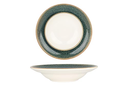 Bonna Assiette De Pâtes - Ore Mar - Porcelaine - 24 cm (400cc) - lot de 2