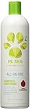 PL360 All-in-One Dog Shampoo & Conditioner, Fresh Pomegranate, 16 Ounces