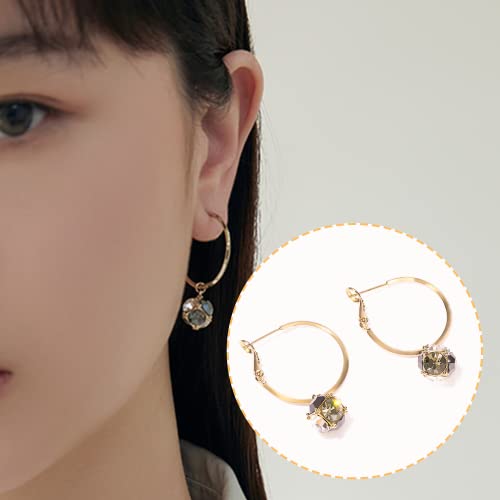 60Pcs Beading Hoop Earrings Finding,Funcyboo Round Earring Hoop Open Earring Beading Hoop For Jewelry Making Diy Crafts 30Mm 40Mm 50Mm #TOP5