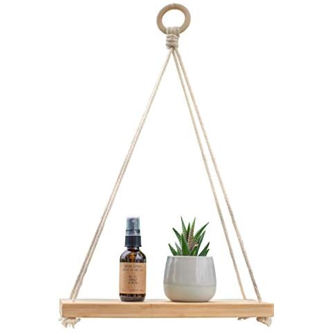 Kuratere Bamboo Hanging Wall Shelf Cover