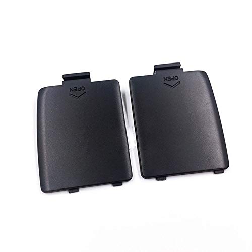 Rowsmau - 1 Set Left/Right Side AA Battery Door Cover Lid Cap for Sega GG Game Gear