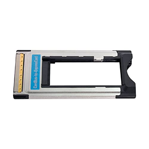 Cablecc ExpressCard Express Card to PCMCIA PC Converter Card Adapter 34mm to 54mm, Silver 34mm to 54mm for Laptop - Image 3