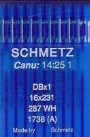 Schmetz przemysłowe igły do maszyn do szycia: 16 x 231 - 70/10 (pudełko 100 sztuk) - kup 2 GET 3. ZA DARMO! Gwint igłowy (3 pudełka w cenie 2)