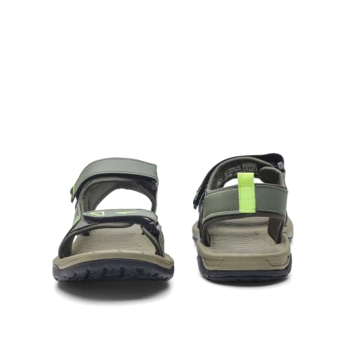 Image of ASIAN Vistara-42 Men's Sandals | Soft Cushion Footbed, Adjustable Velcro Straps & Anti-Slip Grip Sole | Lightweight, Durable & Comfortable Sandals for Walking, Daily Use, Beach & Travel