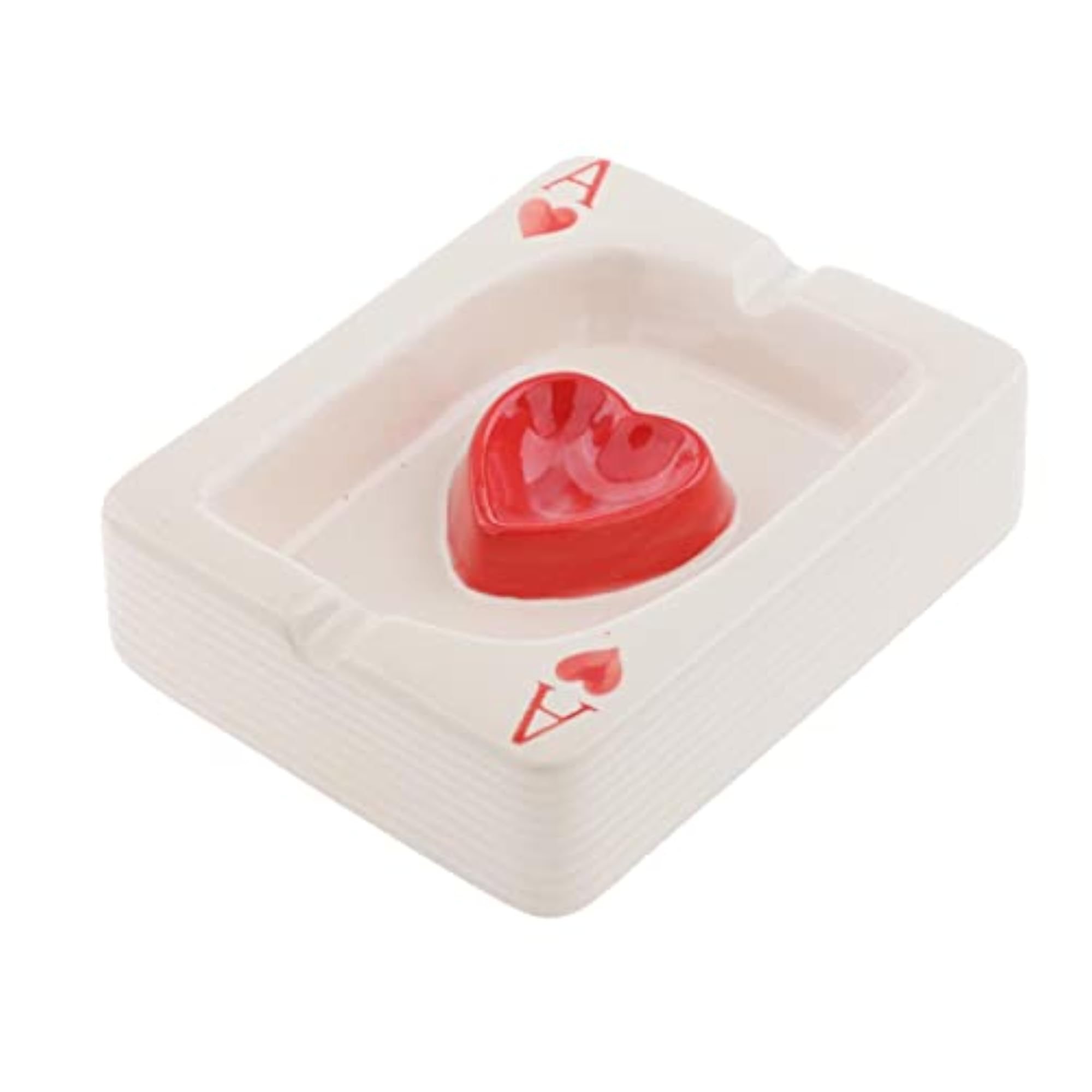 Ceramic Poker Desktop Ashtray Ornament, Modern Craft