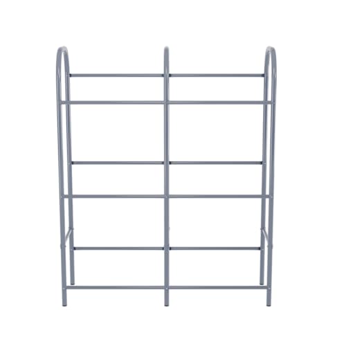 TroniTechnik® Getränkekistenregal GK02, 6 Kisten, Grau, 96x34x116 cm – Ansicht 7