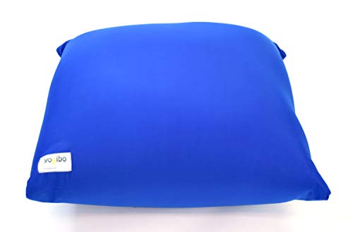 Yogibo Zoola Mini Outdoor Bean Bag Chair, Single Seat Patio Beanbag, Water Resistant Deck Furniture, Size for Kids, Royal