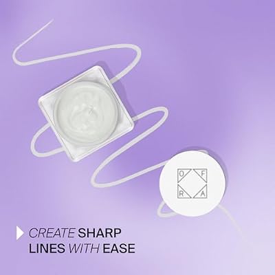 Ofra Fixline Eyeliner Gel White Rabbit - Waterline Eyeliner - Waterproof and Smudge Proof - Eye Makeup - 4g