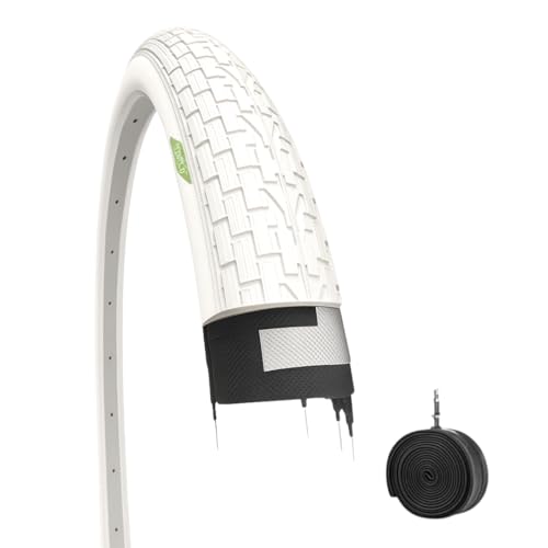 ✅ Pneumatico bianco a marchio Ecovelò | Copertoni Stradali da 20” per BMX, City Bike Bambino, Free Style, Mountain Bike bimbo