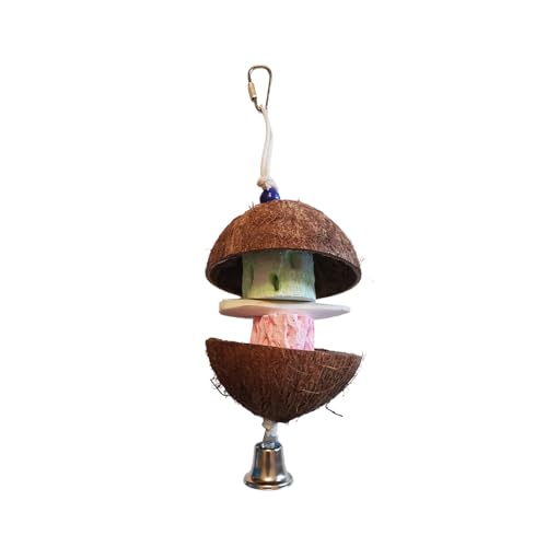 Polly's Coconut Hut Bird Chew Toy, Large
