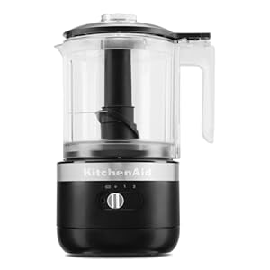 KitchenAid 5 Cup Food Chopper Cordless KFCB519BM, Matte Black