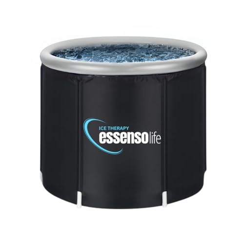 Essensolife PVC 320 Litre Cold Plunge Tub For Recovery, Multiple Layered Portable Ice Bath Suitable Gardens, Gyms And Other Water Therapy Training (New & Improved With White Ring) (B0CJGPKTKK) Amazon Price History, Amazon Price Tracker