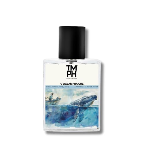 Image of TMPerfumehouse V Ocean Fraiche EDP for Men | Fresh, Citrusy & Long Lasting Perfume Spray | Aromatic, Citrus & Fruity Fragrance | Luxury Gift for Him | TMPH | 50ml