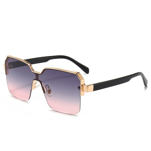 Lunettes de soleil Steampunk hommes femmes carrées vintage métal verres conduite sport