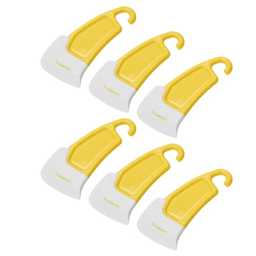Ciieeo Flexible Silicone Pan Scrapers Dish Scraper Set Mini Silicone Spatula Small Spatula