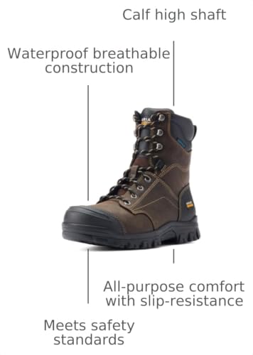 Image of ARIAT Work Treadfast 8 inch Waterproof Work Boots