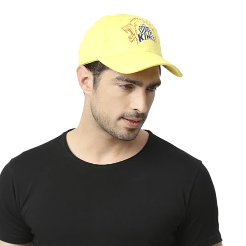 Gorra IPL Chennai Super King (CSK) Oficial 2023 Amarilla miniatura 3