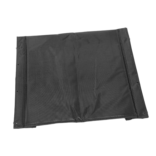 HAPINARY Oxford Cloth Wheelchair Cushion Thick and Breathable Soft Seat Pad Removable and Washable Wheelchair Accessory for Enhanced Comfort Black