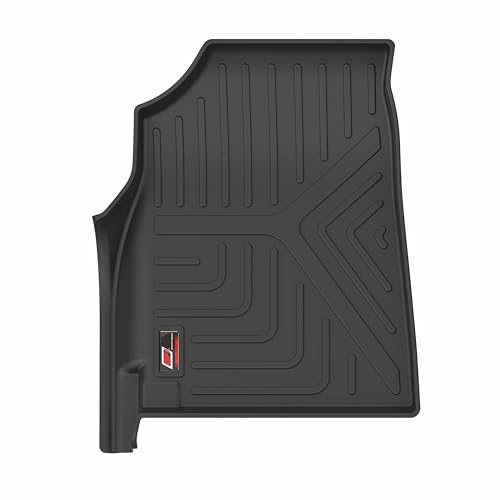 Image of GFX TPE Car Floor Mats (After-Market),Premium Life Long Foot Mats,Compatible with Innova Hycross 7 & 8 Seater (Model - 2023) Onwards,Waterproof,Anti-Slip,All-Weather,Durable & Easy to Clean Mats,Black