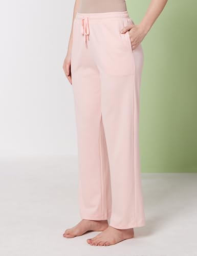 Image of Symbol Premium Women's Cotton Rib T-Shirt and Pajama Night Suit | Two Piece Set | Regular Fit (Available in Plus Sizes)