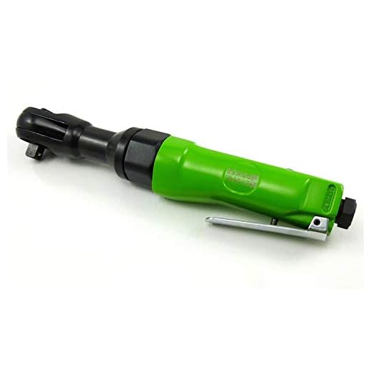 Dynamic Power 1/2 inch Professional Air Ratchet Reversible (Green&Black)