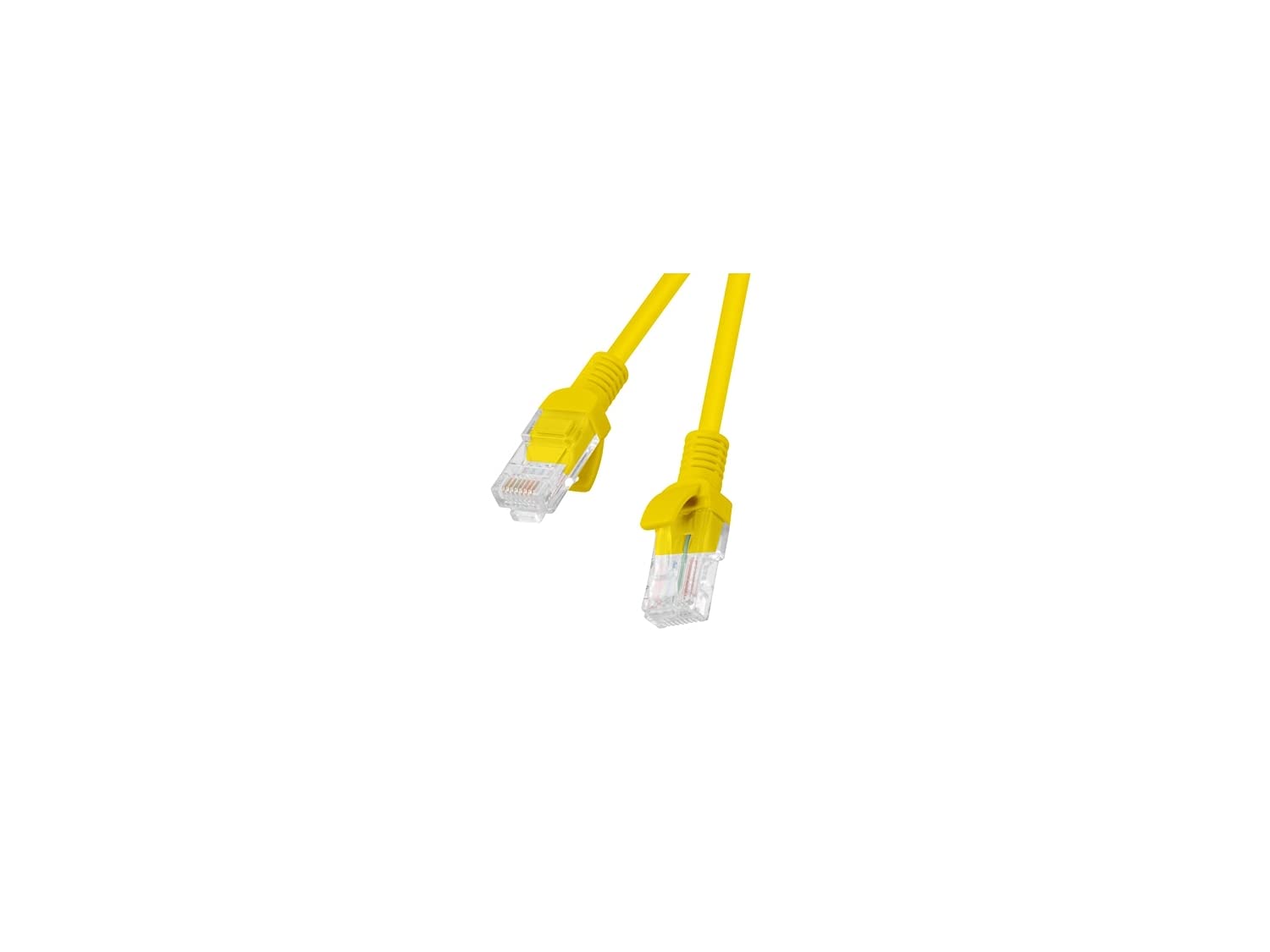Patch cable patchcord U/UTP cat.6 0.25m yellow PCU6-10CC-0025-Y